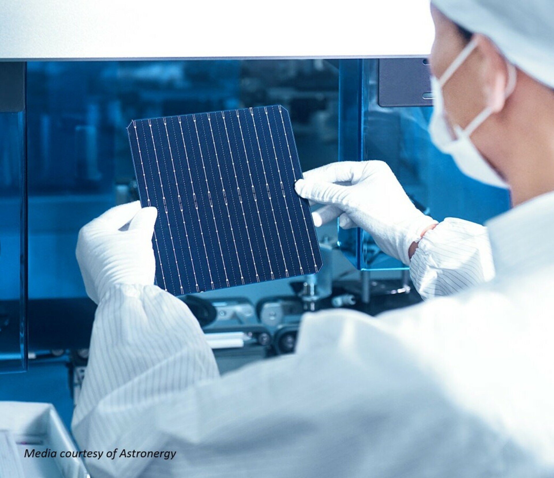 Cellule TOPCON en silicium produites Astronergy